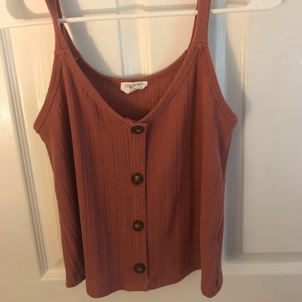 super soft pink tank top